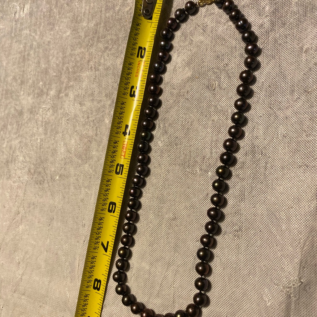 14 Kt Pearl Necklace